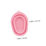 Silicone Makeup Brush Cleaning Mat Set Brush Cleaner Pad Makeup Brush Cleaning Plate Travel Home Use Portable Washing Tool Scrubber with 4 Textures (1ps/Multicolour) - Image 2