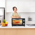 iBELL WAVE10 OTG Oven, 10 Litre, Compact Size, 1200W, Oven, Toaster, Griller, Precise Temperature & Timer Control (Black) - Image 8