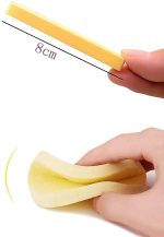 Harsh Love Facial Magic Cleaning Wash Puff Sponge 12 Stick Face Cleansing Pad Soft, Yellow - Image 2
