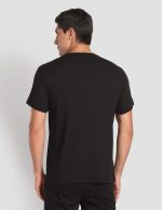 U.S. Polo Assn. Men Crew Neck Colour Block I681 Lounge Regular Fit T-Shirt - Pack of 1 - Image 2