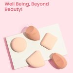 Earth Rhythm Beauty Makeup Powder Puff, Foundation Puff, Sponge for Smooth Coverage | Ultra Soft | Travel Friendly | Square - Pack of 1 - Image 6