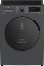 Voltas Beko 7.0kg 5 Star, Inverter, Front Load Washing Machine (WFL7012VTMP, Anthracite), Steam Wash,Stain Expert