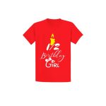 RAINBOWTEES Birthday Tshirts -Birthday Girl-Kids t-Shirts Set of 1 for Boy Kid