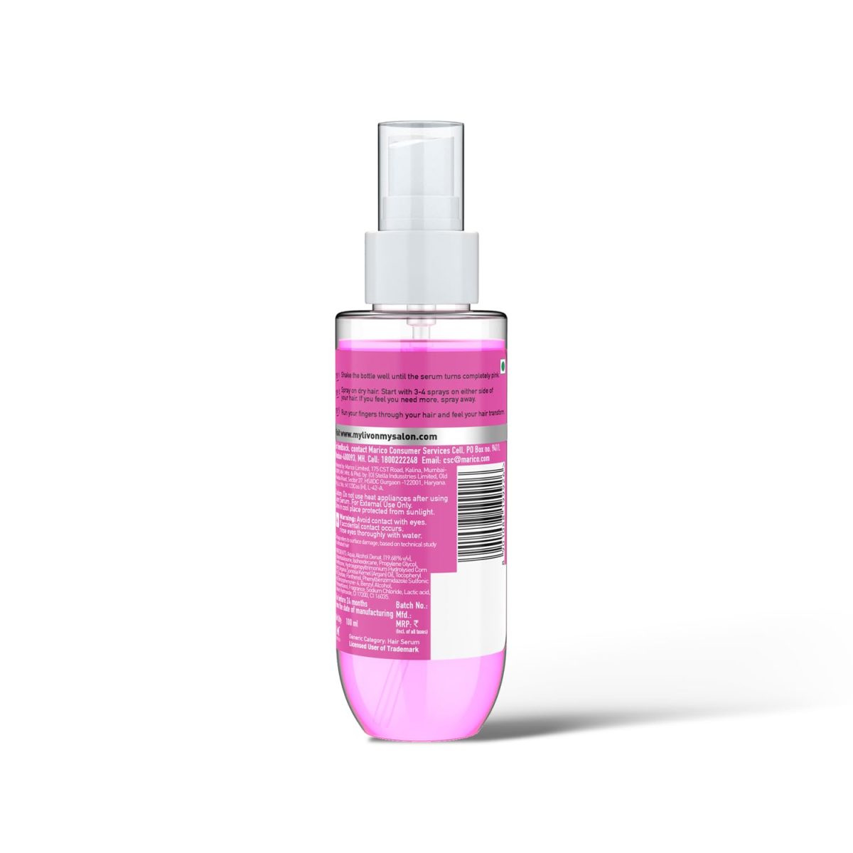 Livon Shake and Spray Hair Serum, 100 ml - Image 2