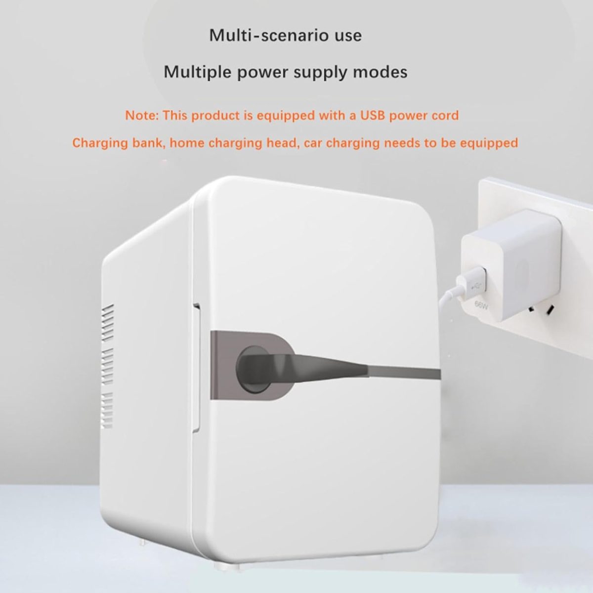 ARTISOUL® 6L Mini Fridge Single Door Beverage Refrigerator for Livingroom Desktop Dorm White | Major Appliances | Refrigerators & Freezers | Mini Fridges - Image 7