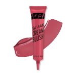 L.A. Girl Soft Matte Cream Blush - Kiss Up, Long-Lasting, Weightless Liquid Blush, Added Jojoba Seed Oil & Vitamin E, 8g