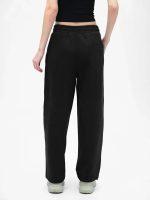 LEOTUDE Women's Loose Mid Rise Drawstring Cottonblend Stretchable Oversized Bagy Jogger Pants - Image 5