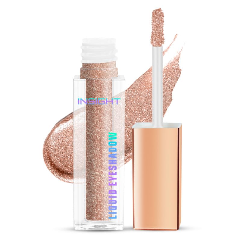 Insight Cosmetics Liquid Eyeshadow | Waterproof | Smooth Glide Formula | Highly Pigmented Eyeshadow With Radiant Shimmer Finish | Non-Transfer, Insta Dry, Long Wearing Eyeshadow(3 gm), Pegasus