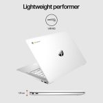(Refurbished) HP Chromebook x360, Intel Celeron N4120, 14-inch (35.6 cm), HD, 4GB LPDDR4, 64GB eMMC, Intel UHD Graphics, Thin & Light, Dual Speakers, BrightView Display (Chrome 64, White, 1.49 kg), ca0505TU - Image 7