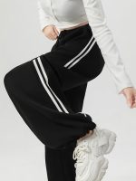 dockstreet Straight Wide fit Long Length Open Bottom Jogger for Women/Trending Multi Pocket Style, Relaxed Casual Pants for Women - Image 5