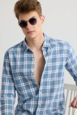 U-Turn Casual Shirt for Men|| Shirt for Men|| Stylish Latest Shirt for Men || Printed Checkered Shirt for Men - Image 2