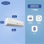 Carrier 1.5 Ton 18K 5 Star XCEL EDGE EXi Inverter Split Air Conditioner (CAI18CE5R34W0_5 kW, White) - Image 2