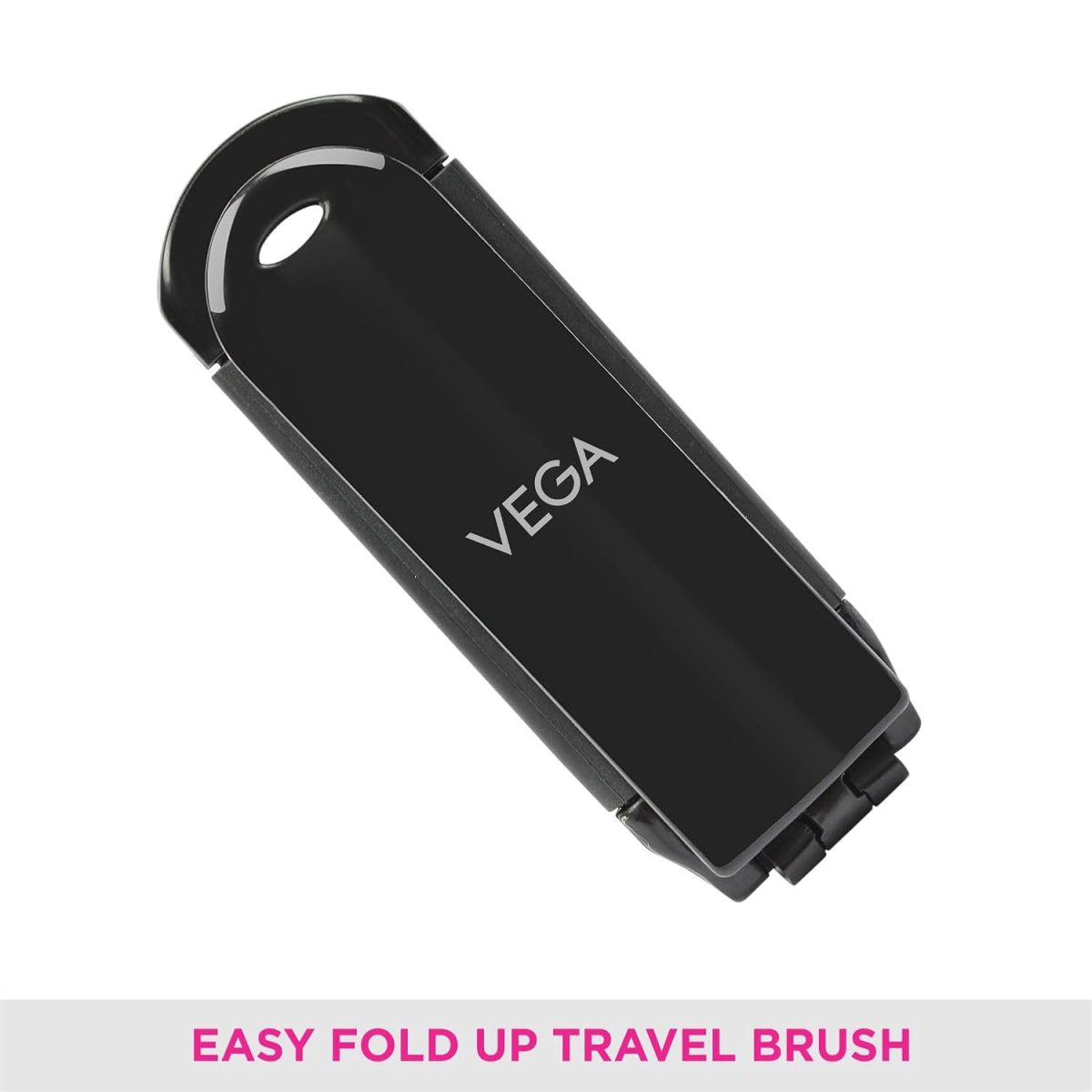 Vega Folding Hair Brush with Mirror, Color May Vary - Image 7
