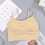 Texello Women's Cotton Wire-Free Full Coverage Lightly Padded Sports Bra - Comfortable & Supportive Everyday Wear - Pack of 3 (Size- 32, Brown, Green, Beige) - Image 4