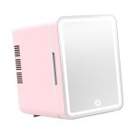ARTISOUL® Mini Fridge 4L Single Door Multiuse Mini Refrigerator for Dorm Room Car Home Pink | Major Appliances | Refrigerators & Freezers | Mini Fridges