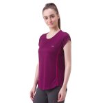 berge' Ladies Polyester Dry Fit Western Shirts & Tshirts for Women, Quick Drying & Breathable Fabric, Gym Wear Tees & Workout Tops (Black Colour) - Image 3
