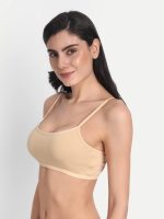 Aimly Women's Cotton Non-Padded Non-Wired Low Coverage Sports Bra Pack of 3 - Image 3