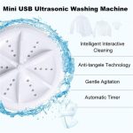 DRUMSTONE 𝐁𝐔𝐘 𝐎𝐍𝐄 𝐆𝐄𝐓 𝐎𝐍𝐄 Portable USB Mini Turbo Washing Machine | Ideal for Travel, Business Trips, Home Use | Cleans Clothes, Fruits| Compact, Lightweight - Image 3