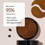 mCaffeine Coffee Hydrogel Under Eye Patches For Dark Circles & Puffiness Reduction | Eye Care Routine | Eye Patch with Caffeine & Hyaluronic Acid | Moisture-Lock Technique For 2X Hydration - 30 Pairs for both Women and Men | 90G - Image 4