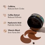 mCaffeine Coffee Hydrogel Under Eye Patches For Dark Circles & Puffiness Reduction | Eye Care Routine | Eye Patch with Caffeine & Hyaluronic Acid | Moisture-Lock Technique For 2X Hydration - 30 Pairs for both Women and Men | 90G - Image 5