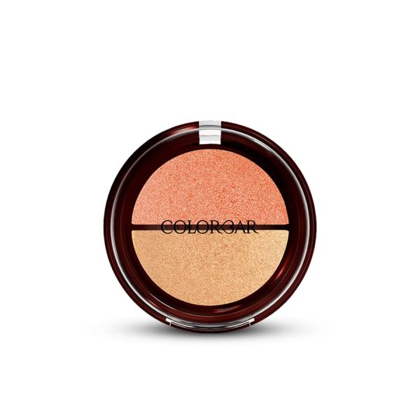 Colorbar Sexy Twosome Highlighter | Long wearing | Multidimensional effect | Light weight | Gives seamless complexion | 100% Vegan