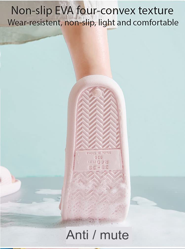 DRUNKEN Slipper For Men's and Women's Flip Flops Massage Fashion Slides Open Toe Non Slip
