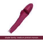 Plum Butter Crème Matte Lipstick | Creamy Matte Finish | Highly Pigmented | With Shea Butter, Rosehip Oil & Vitamin E | 100 Vegan & Cruelty Free | 136 RedDemption - Image 2