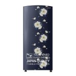 SHARP 197 L Direct Cool Single Door 2 Star Refrigerator |Japan 7 Shield Protection|60 Mins Fast Ice (Floral Fall Blue, 197 L)