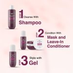 Bare Anatomy Curl Defining Shampoo | Curl Retention & 2X Frizz Protection For 48 Hours | Powered By Coconut Oil, Hyaluronic Acid & Castor Oil | Sulphate & Paraben Free | Women & Men | 250 ml - Image 6