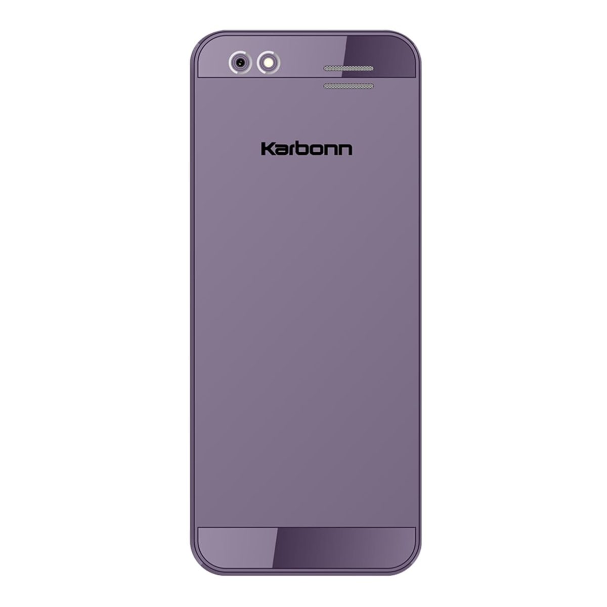 Karbonn KPhone1 Dual GSM SIM KEYPAD Mobile 6.1cm(2.4) Bright Screen Expandable Memory up to 32 GB 1000 Phonebook Soft Purple - Image 2