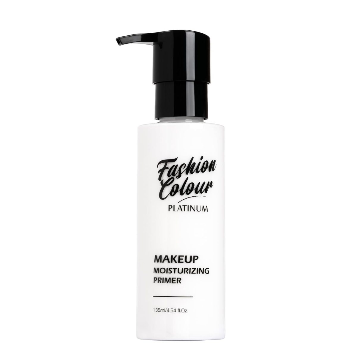 FASHION COLOUR Platinum Makeup Moisturizing Primer | Skin-Hydrating & Moisturising | Oil-Free Formula | Weightless Texture for Flawless Base | Smooth & Long Lasting Makeup | Winter Essential | 135ml