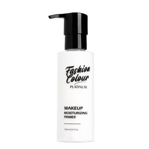 FASHION COLOUR Platinum Makeup Moisturizing Primer | Skin-Hydrating & Moisturising | Oil-Free Formula | Weightless Texture for Flawless Base | Smooth & Long Lasting Makeup | Winter Essential | 135ml