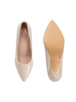 Carlton London Women's Textured Kitten Heel Slip-On Pump - Image 6