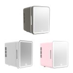 ARTISOUL® Mini Small Fridge 4L with Light Mini Refrigerator for Dorm Room Home Bedroom White | Major Appliances | Refrigerators & Freezers | Mini Fridges - Image 5