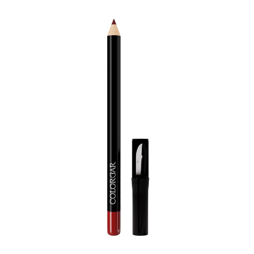 Colorbar Define Lip Liner, Opaque Finish - Perfect Maroon, 1.45g | All Skin Type | Smudge Proof | Transfer Proof | Long Wearing | Full Coverage | Waterproof