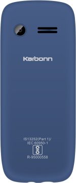 Karbonn K140 POP Dual Sim Keypad Mobile|1000mAh Battery|Upto 32GB Expanadable Memory| Wireless FM Radio (Blue) - Image 2