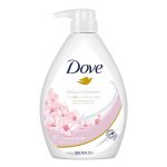 Dove Refreshing Sakura Blossom Body Wash with Himalaya Pink Salt for Replenished Skin, 1L - Image 4
