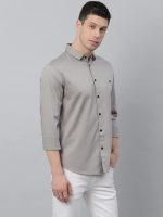 Dennis Lingo Men's Cotton Solid Slim Fit Casual Shirt with Pocket, Full Sleeve Shirt for Formal & Casual Wear - Image 5