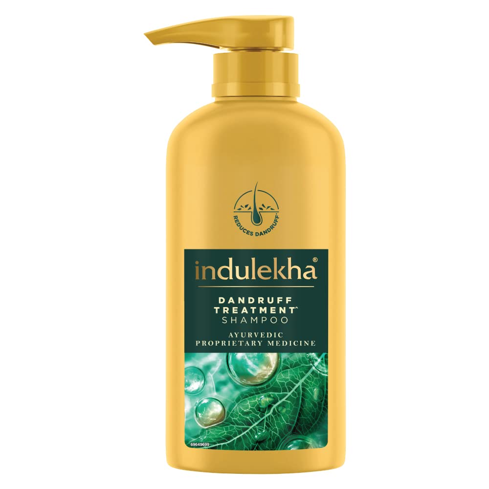 Indulekha Anti Dandruff Shampoo 650 ml|| for Dandruff Control|| With Pudina| Amla|| Rosemary OIl - Paraben Free|| For Men & Women