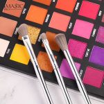 NANCY AJRAM X IMAGIC 13 Pcs Cosmetic Makeup Brushes Set with Bag, Nylon Hair (Pack of 13) - Image 5