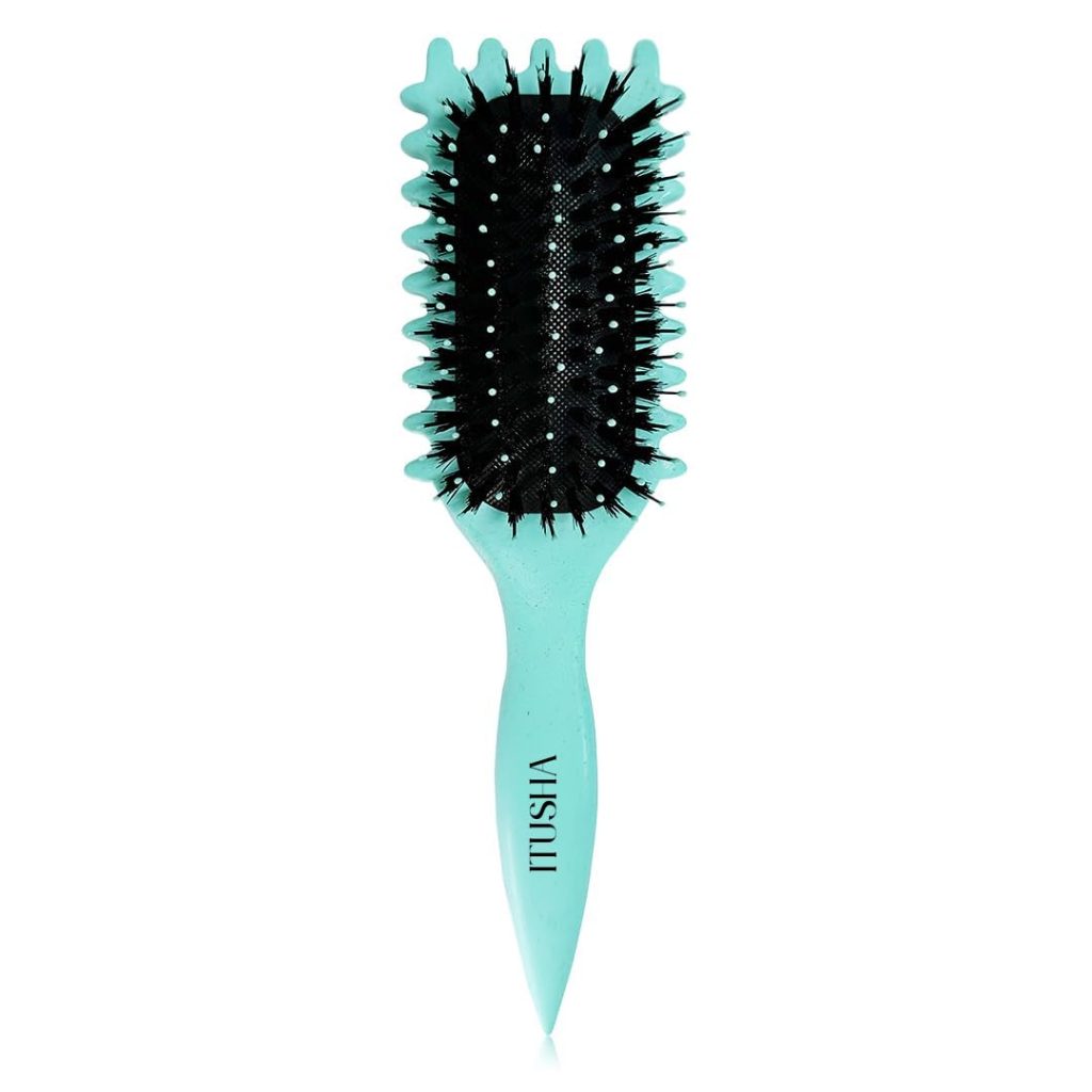 PACK OF 1 - Curly Hair Comb, Curl Defining Comb, Bristle Hair Brush Styling Brush, Curly Hair Comb, Curl Detangler Hair Brush, Shaping & Defining Curls For Women