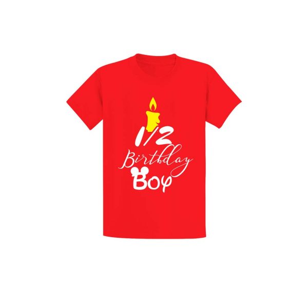 RAINBOWTEES Birthday Tshirts -Birthday Boy-Kids t-Shirts Set of 1 for Boy Kid