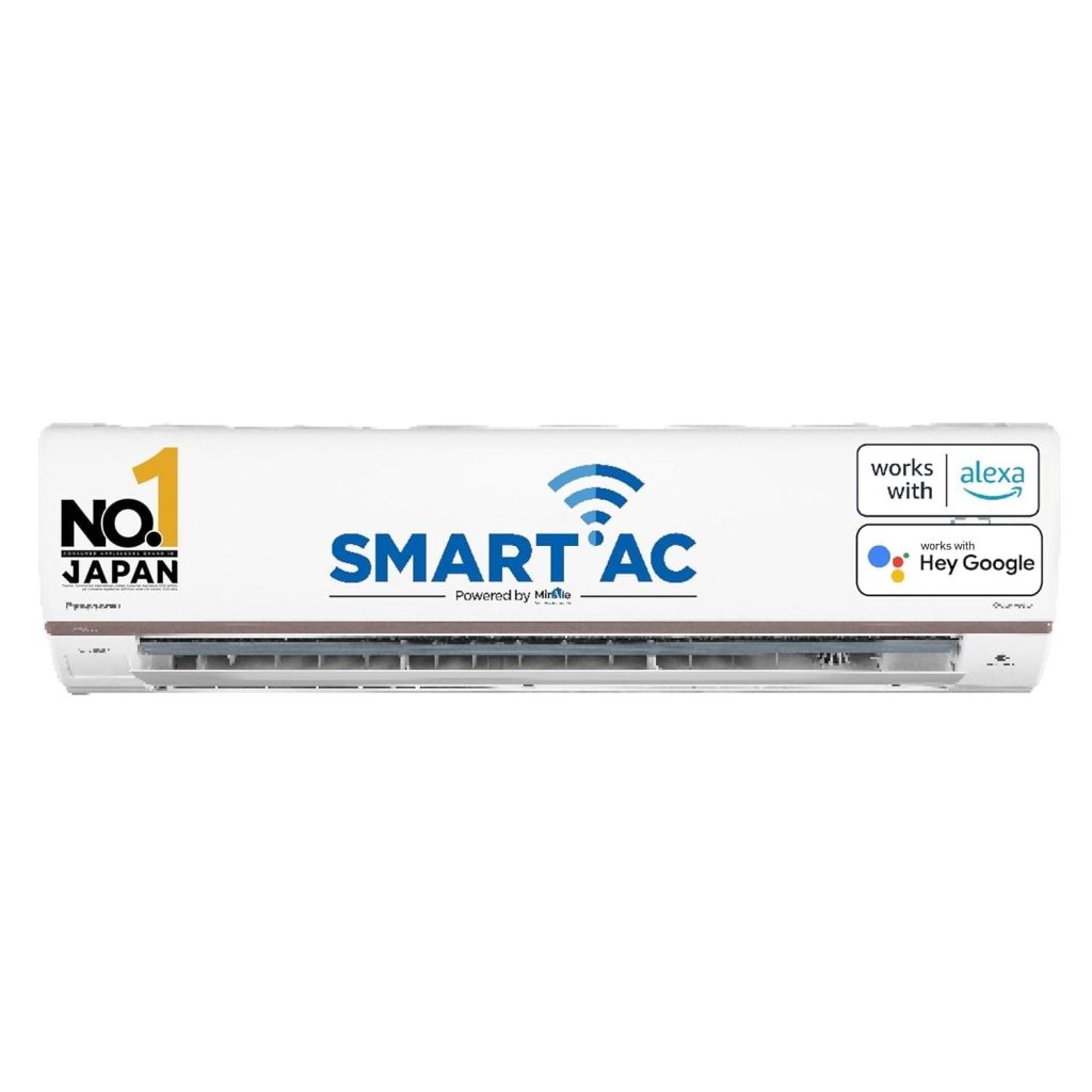 Panasonic WU 7 in 1 Convertible 1.5 Ton 3 Star Inverter Split Smart AC with Voice Assistant (2025 Model, Copper Condenser, CS/CU-WU18BKYFM)