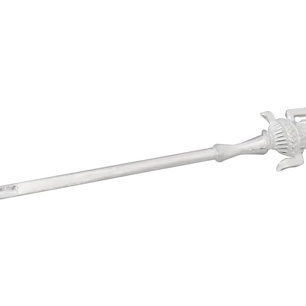 KMJ pure silver sindoor stick for women, gifting purpose silver stick (wt. 4 grams)