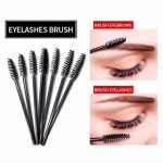 50Pcs Disposable Eyelash Brushes, Mascara Wands, Eye Lash Brush, Spoolies for Eyelash Extensions, Spoolie Eyebrow Eyeshadow Brow Makeup Supplies Kit Cleansing Glitter Applicator Tool - Image 3