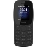 (Refurbished) Nokia 105 Classic | Dual SIM Keypad Phone with Built-in UPI Payments, Long-Lasting Battery, Wireless FM Radio, Charger in-Box | Charcoal