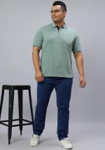 Wear Your Opinion Men's Plus Size Tipped Polo Collar Neck Tshirt - Image 5