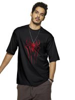 Bewakoof Men's Graphic Printed 100% Cotton T-Shirt - Oversized Fit, Round Neck, Half Sleeves
