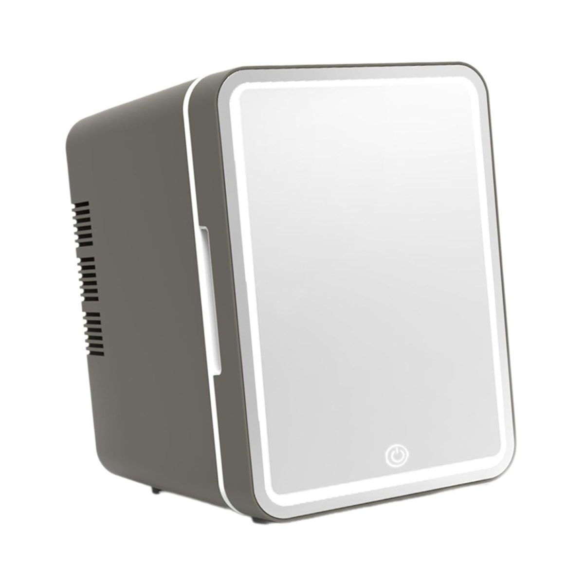 ARTISOUL® Mini Small Fridge 4L with Light Mini Refrigerator for Dorm Room Home Bedroom Gray | Major Appliances | Refrigerators & Freezers | Mini Fridges