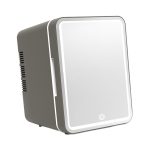 ARTISOUL® Mini Small Fridge 4L with Light Mini Refrigerator for Dorm Room Home Bedroom Gray | Major Appliances | Refrigerators & Freezers | Mini Fridges